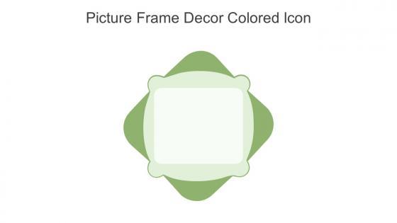 Picture Frame Decor Colored Icon In Powerpoint Pptx Png And Editable Eps Format