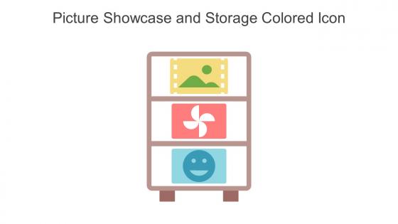 Picture Showcase And Storage Colored Icon In Powerpoint Pptx Png And Editable Eps Format