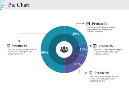 Pie chart ppt styles graphics template