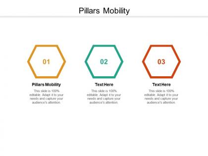 Pillars mobility ppt powerpoint presentation portfolio maker cpb