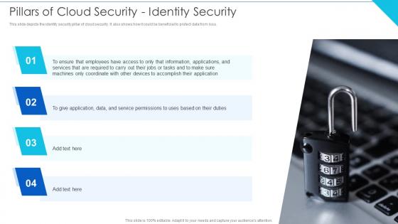 Pillars Of Cloud Security Identity Security Cloud Information Security