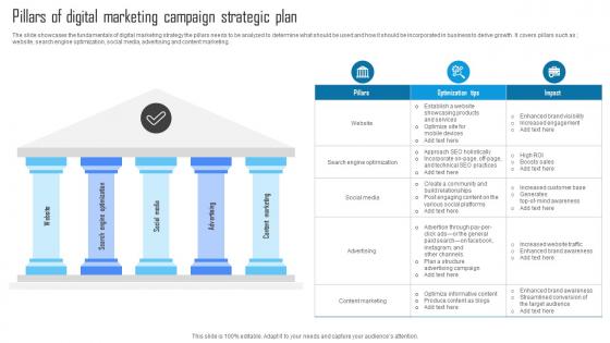 Social Media Content Pillars Slide Team