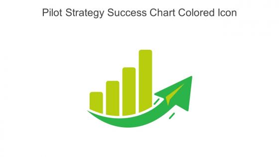 Pilot Strategy Success Chart Colored Icon In Powerpoint Pptx Png And Editable Eps Format