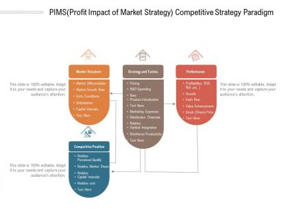 Pims profit impact of market strategy competitive strategy paradigm