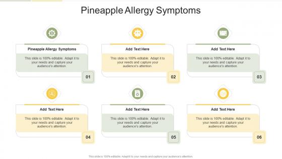 Pineapple Allergy Symptoms In Powerpoint And Google Slides Cpb