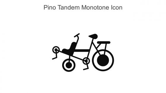 Pino Tandem Monotone Icon In Powerpoint Pptx Png And Editable Eps Format