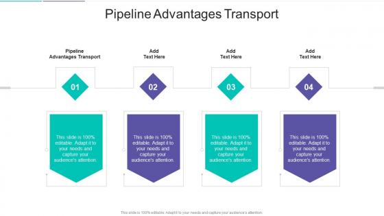 Pipeline Advantages Transport In Powerpoint And Google Slides Cpb