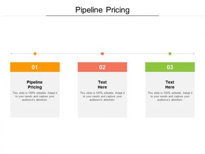 Pipeline pricing ppt powerpoint presentation backgrounds cpb