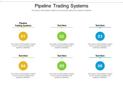 Pipeline trading systems ppt powerpoint presentation icon clipart cpb