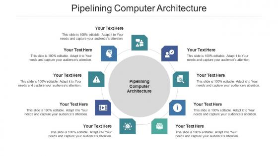 Pipelining computer architecture ppt powerpoint presentation icon shapes cpb