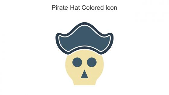 Pirate Hat Colored Icon In Powerpoint Pptx Png And Editable Eps Format