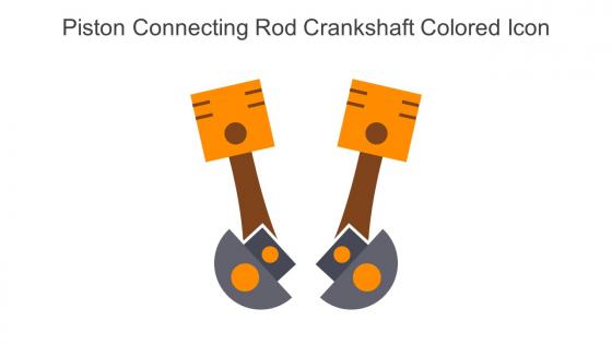 Piston Connecting Rod Crankshaft Colored Icon In Powerpoint Pptx Png And Editable Eps Format