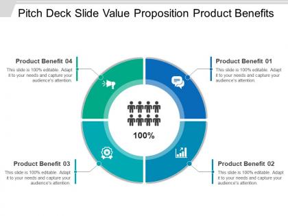 Pitch deck slide value proposition product benefits 1 sample ppt files