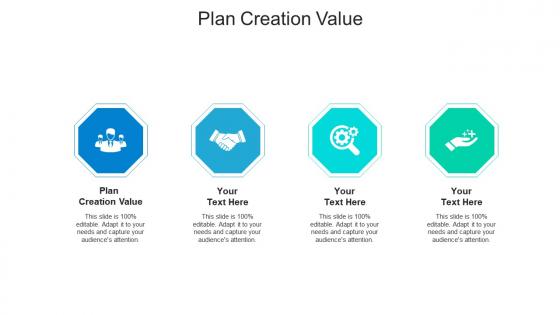 Plan creation value ppt powerpoint presentation model template cpb