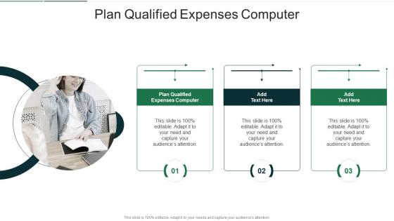 Plan Qualified Expenses Computer In Powerpoint And Google Slides Cpb