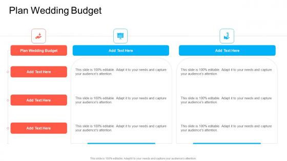 Plan Wedding Budget In Powerpoint And Google Slides Cpb