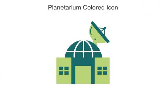 Planetarium Colored Icon In Powerpoint Pptx Png And Editable Eps Format