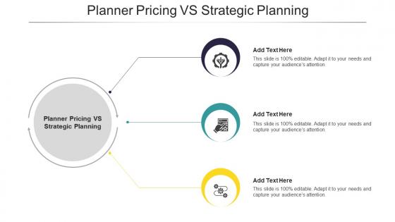 Planner Pricing VS Strategic Planning In Powerpoint And Google Slides Cpb