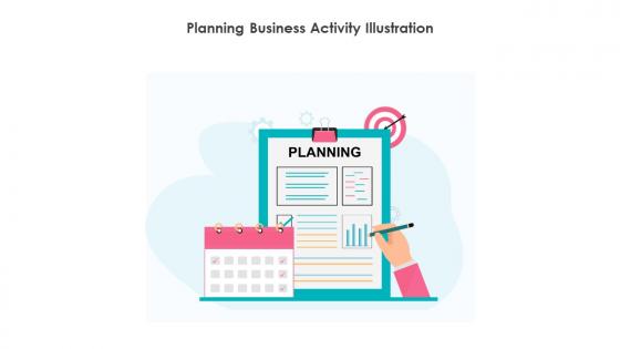 Planning Business Activity Illustration