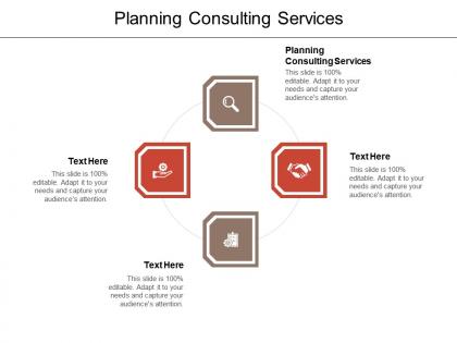 Planning consulting services ppt powerpoint presentation gallery ideas cpb