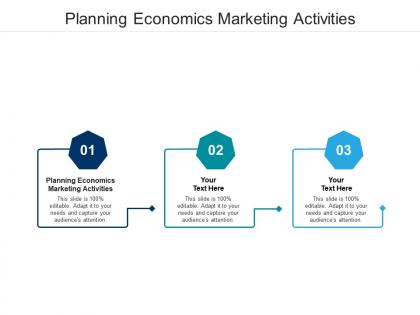 Planning economics marketing activities ppt powerpoint presentation summary portfolio cpb