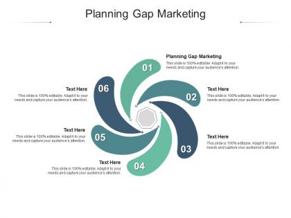 Planning gap marketing ppt powerpoint presentation ideas design ideas cpb