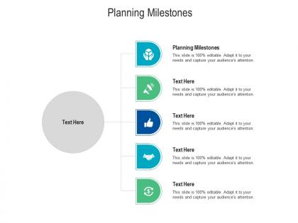 Planning milestones ppt powerpoint presentation outline demonstration cpb