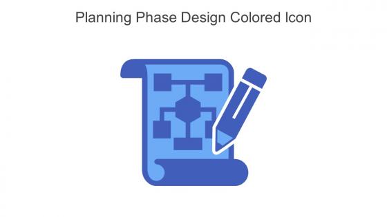Planning Phase Design Colored Icon In Powerpoint Pptx Png And Editable Eps Format