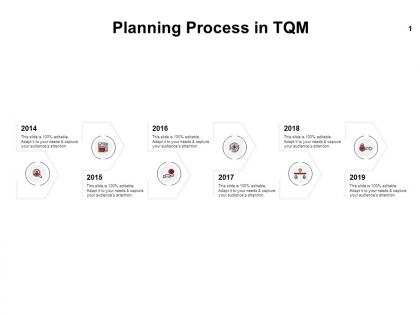 Planning process in tqm 2014 to 2019 years f851 ppt powerpoint ideas