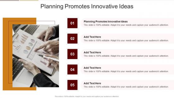 Planning Promotes Innovative Ideas In Powerpoint And Google Slides Cpb