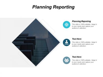 Planning reporting ppt powerpoint presentation icon inspiration cpb