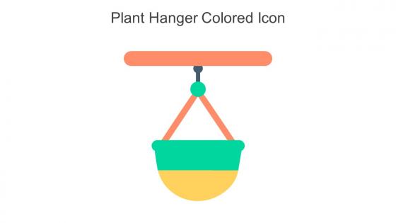 Plant Hanger Colored Icon In Powerpoint Pptx Png And Editable Eps Format
