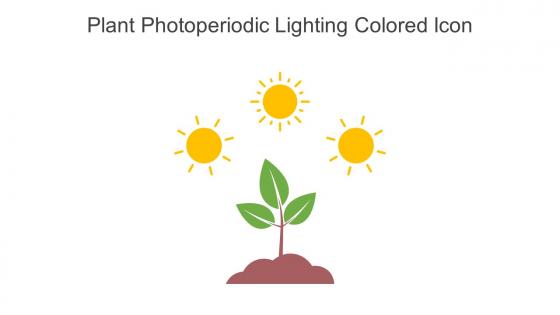 Plant Photoperiodic Lighting Colored Icon In Powerpoint Pptx Png And Editable Eps Format