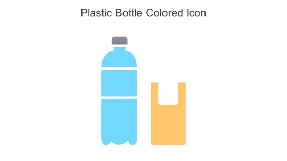 Plastic Bottle Colored Icon In Powerpoint Pptx Png And Editable Eps Format