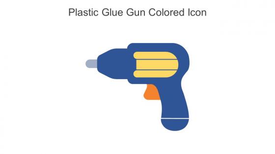 Plastic Glue Gun Colored Icon In Powerpoint Pptx Png And Editable Eps Format