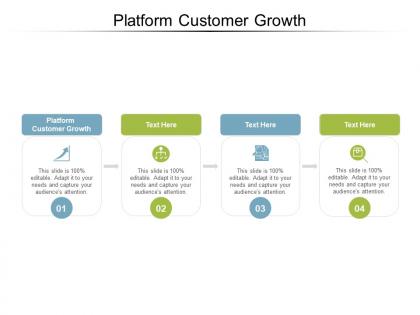 Platform customer growth ppt powerpoint presentation slides graphics pictures cpb