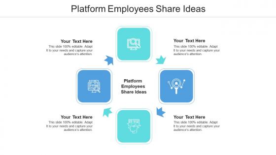 Platform employees share ideas ppt powerpoint presentation slides graphics download cpb