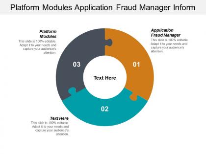 Platform modules application fraud manager information service provider cpb