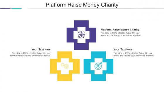 Platform Raise Money Charity Ppt Powerpoint Presentation Portfolio Background Images Cpb