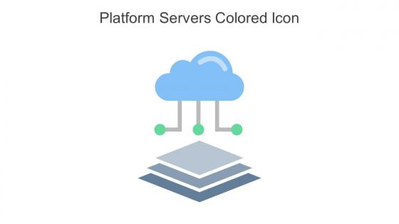 Platform Servers Colored Icon In Powerpoint Pptx Png And Editable Eps Format