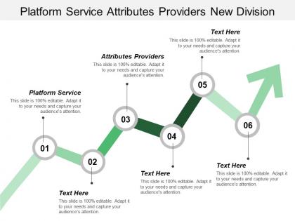 Platform service attributes providers new division disruptive innovation