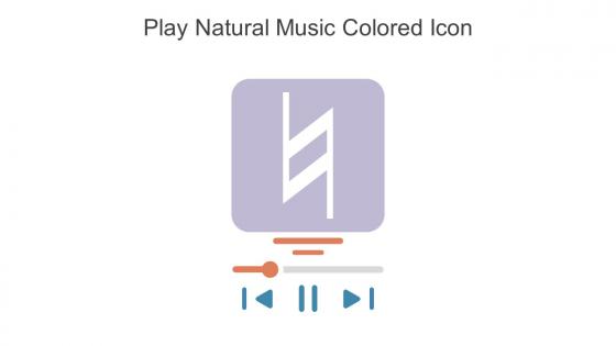Play Natural Music Colored Icon In Powerpoint Pptx Png And Editable Eps Format