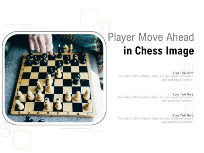Player move ahead in chess image