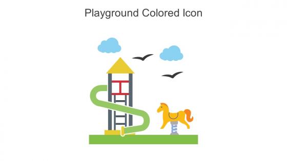 Playground Colored Icon In Powerpoint Pptx Png And Editable Eps Format