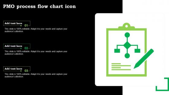 PMO Process Flow Chart Icon