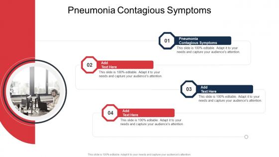 Pneumonia Contagious Symptoms In Powerpoint And Google Slides Cpb