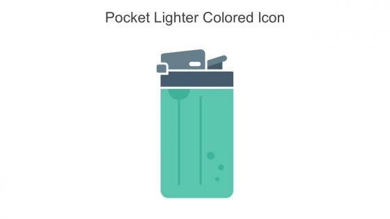 Pocket Lighter Colored Icon In Powerpoint Pptx Png And Editable Eps Format