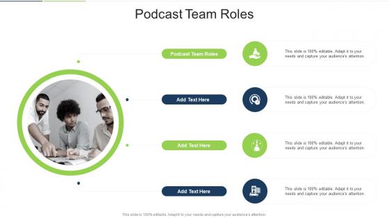 Podcast Team Roles In Powerpoint And Google Slides Cpb