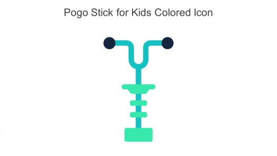 Pogo Stick For Kids Colored Icon In Powerpoint Pptx Png And Editable Eps Format
