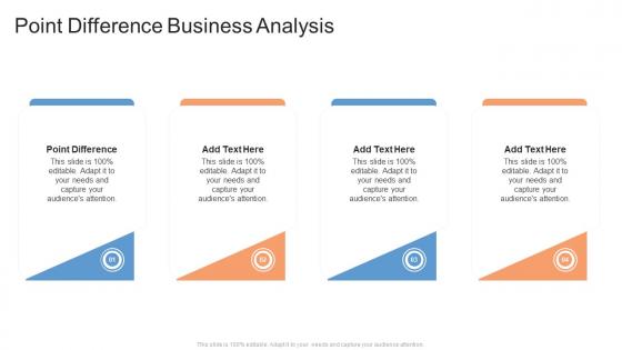 Point Difference Business Analysis In Powerpoint And Google Slides Cpb